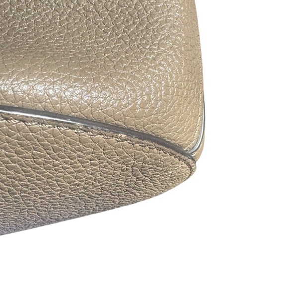 Mulberry Gray Pebbled Grain Leather Small Abbey Bucket Shoulder Bag - Picture 9 of 16